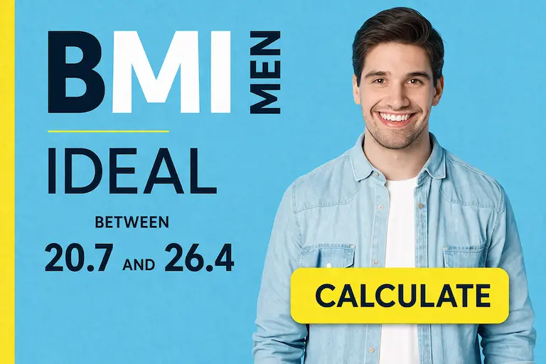 BMI calculator for men