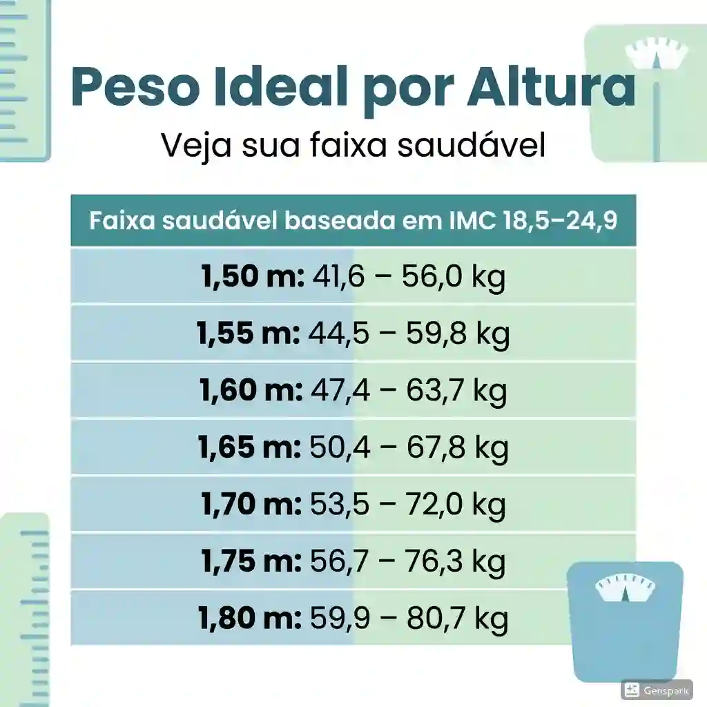 Tabela de IMC atualizada com classificação do índice de massa corporal